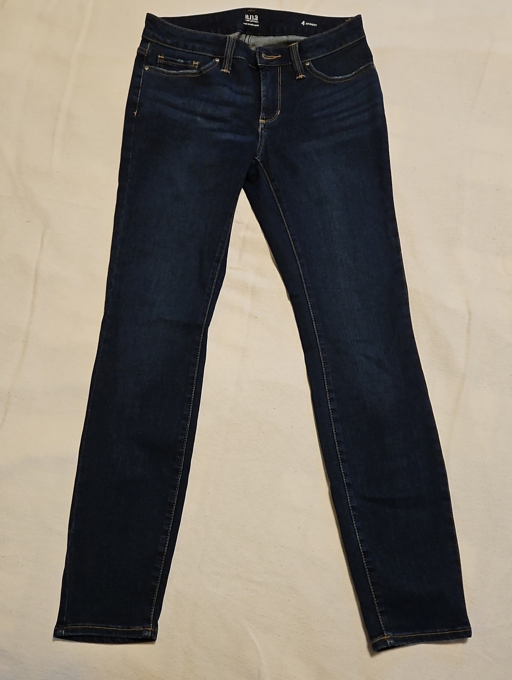 a.n.a Dark Navy Stretch Skinny Jeans